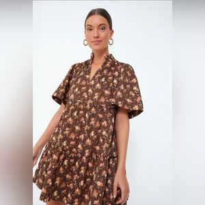 EUC TUCKERNUCK, Rosewood Chintz Crawford Dress,  Size L